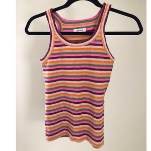Audio Tank Top in Aretha Stripe